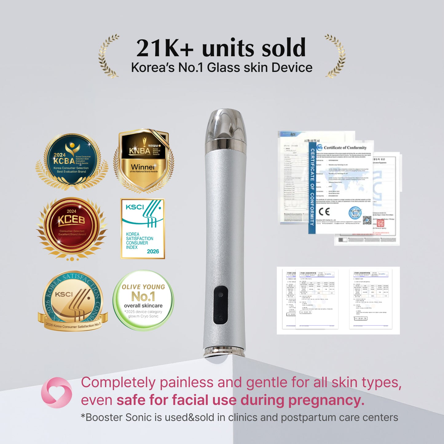 Booster Sonic with Moisture Booster Gel (100g)